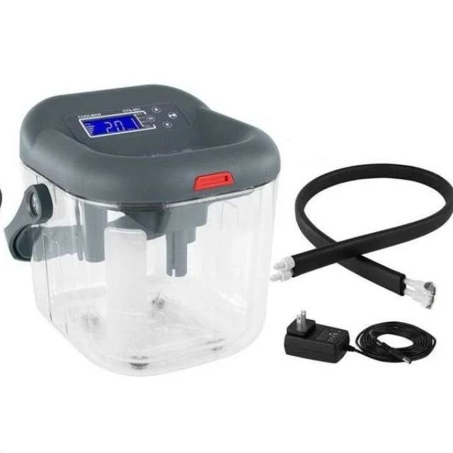 Cold therapy machine with hose