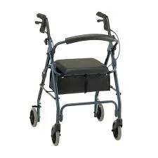 Rollator with seat