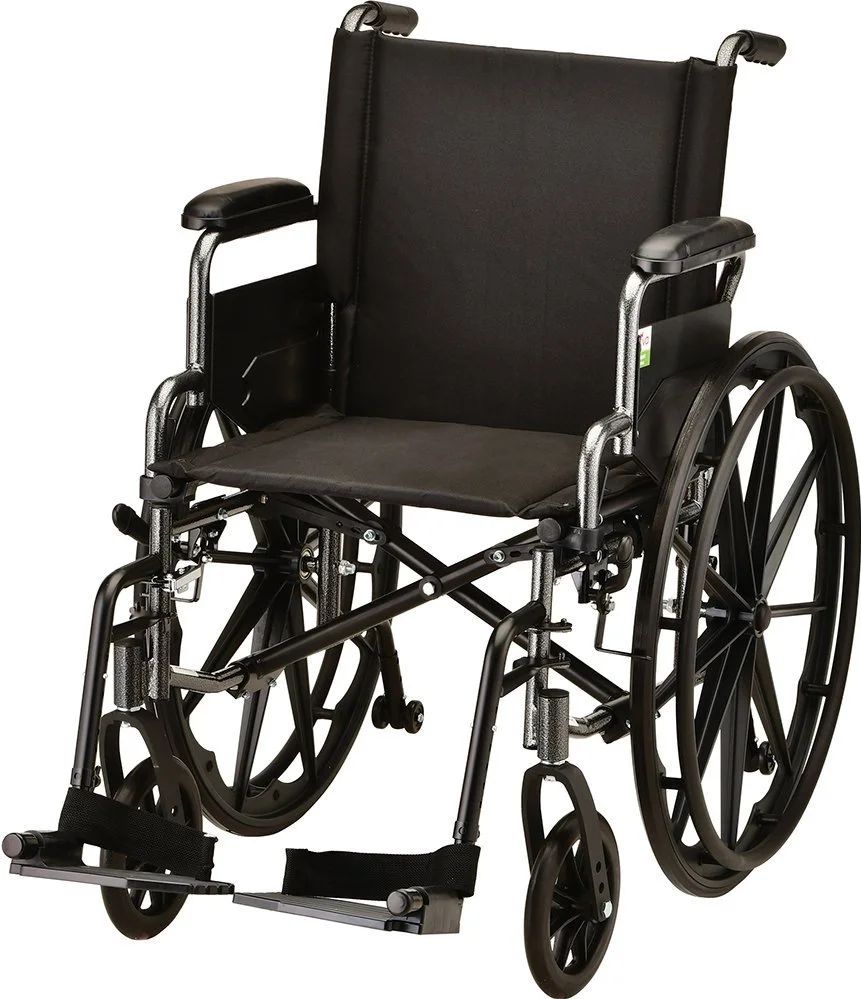 Standard folding wheelchair